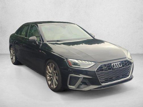 Mythos Black Metallic 2021 Audi A4 45 S line Premium Plus