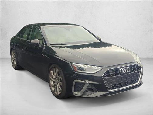 Mythos Black Metallic 2021 Audi A4 45 S line Premium Plus
