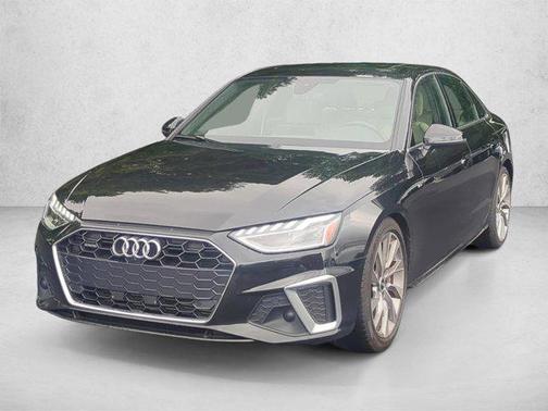 Mythos Black Metallic 2021 Audi A4 45 S line Premium Plus