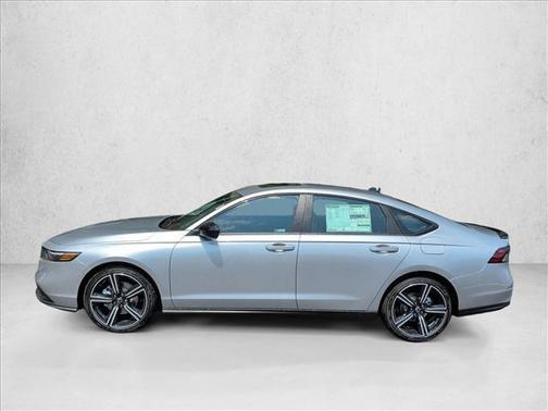 Solar Silver Metallic 2026 Honda Accord Hybrid Sport