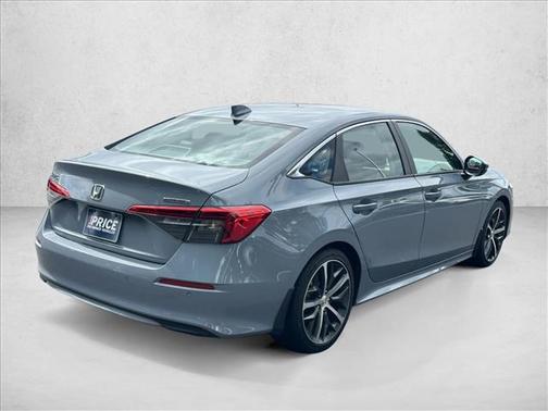 Sonic Gray Pearl 2024 Honda Civic Touring