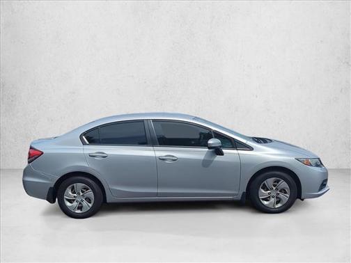 Gray 2014 Honda Civic LX