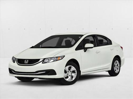 Gray 2014 Honda Civic LX
