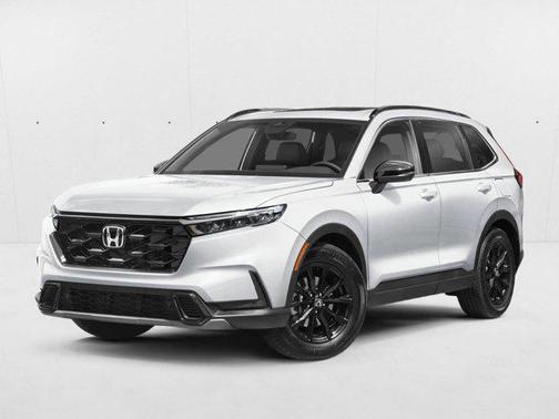 Platinum White Pearl 2026 Honda CR-V Hybrid Sport-L FWD