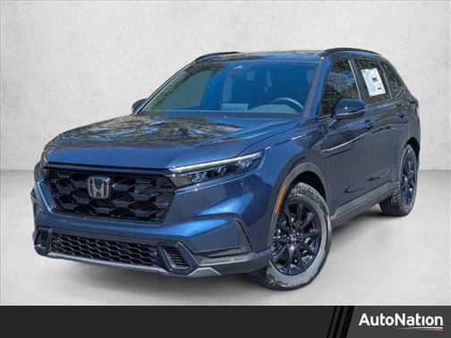 Canyon River Blue Metallic 2026 Honda CR-V Hybrid Sport-L FWD