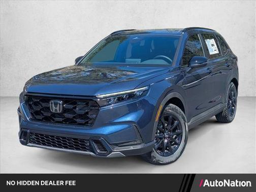 Canyon River Blue Metallic 2026 Honda CR-V Hybrid Sport-L FWD
