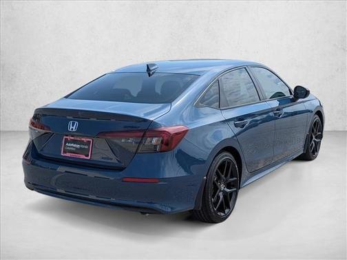 Blue Lagoon Pearl 2026 Honda Civic Hybrid Sport