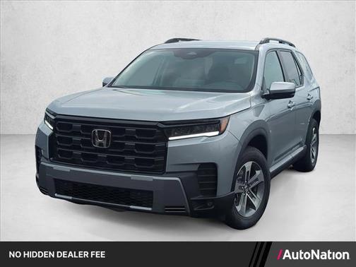 Solar Silver Metallic 2026 Honda Pilot EX-L