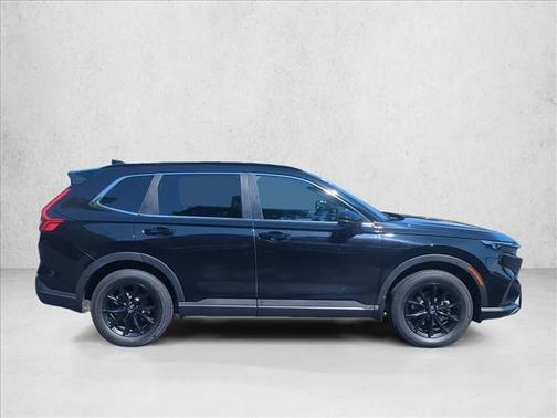 Crystal Black Pearl 2025 Honda CR-V Hybrid Sport AWD