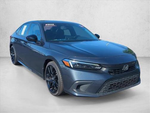 Meteorite Gray Met 2024 Honda Civic Sport