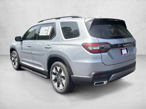 Solar Silver Metallic 2026 Honda Pilot Elite