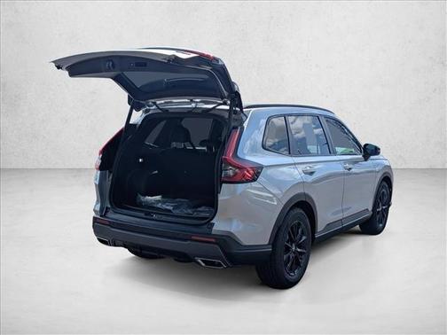 Solar Silver Metallic 2026 Honda CR-V Hybrid Sport-L FWD