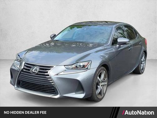 Nebula Gray Pearl 2017 Lexus IS 200t Base