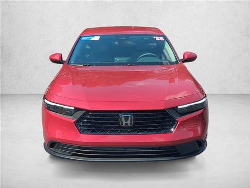 Radiant Red Metallic 2025 Honda Accord LX 1.5T