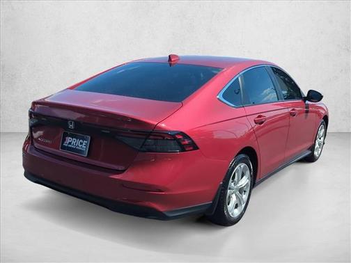 Radiant Red Metallic 2025 Honda Accord LX 1.5T