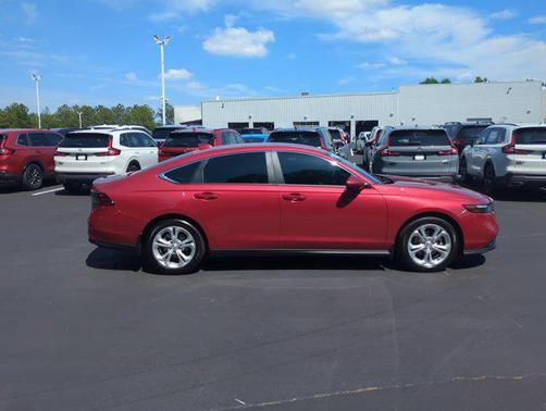 Radiant Red Metallic 2025 Honda Accord LX 1.5T