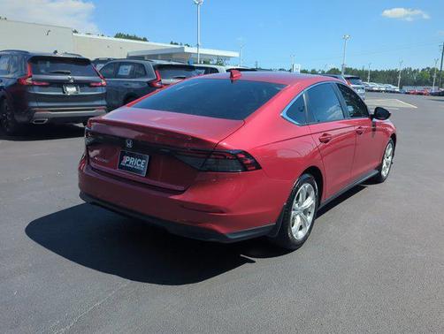 Radiant Red Metallic 2025 Honda Accord LX 1.5T
