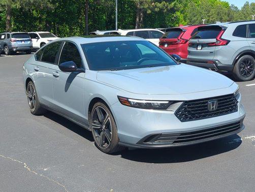 Urban Gray Pearl 2025 Honda Accord Hybrid Sport