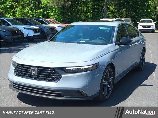 Urban Gray Pearl 2025 Honda Accord Hybrid Sport