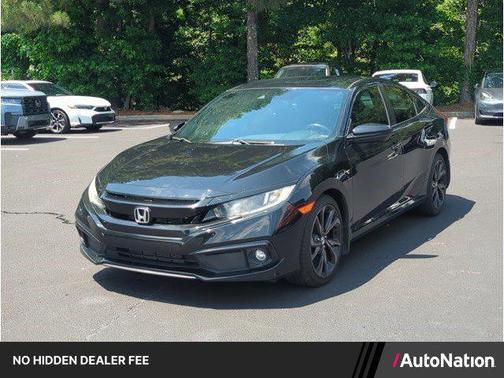 Crystal Black Pearl 2019 Honda Civic Sport