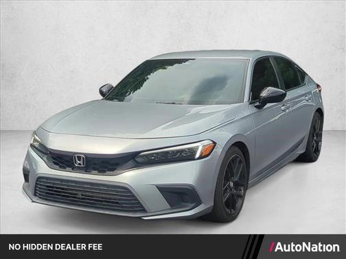 Lunar Silver Metallic 2024 Honda Civic Sport
