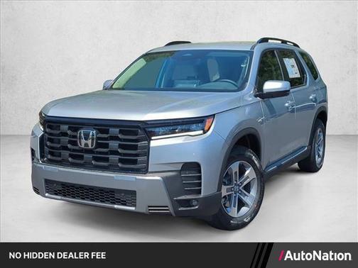 Solar Silver Metallic 2026 Honda Pilot EX-L