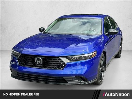 Crystal Black Pearl 2024 Honda Accord Hybrid Sport-L