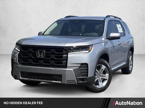 Solar Silver Metallic 2026 Honda Pilot EX-L