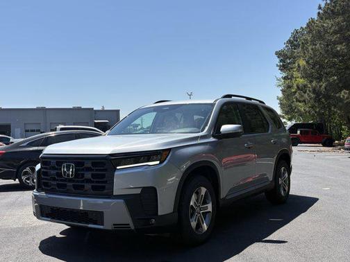 Solar Silver Metallic 2026 Honda Pilot EX-L
