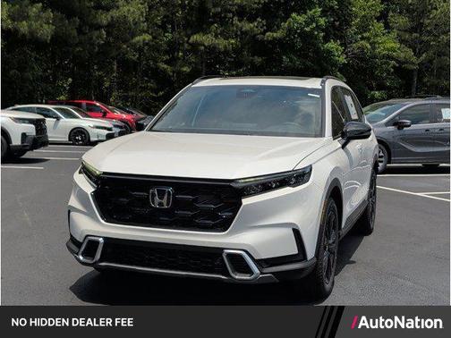 Platinum White Pearl 2026 Honda CR-V Hybrid Sport Touring AWD