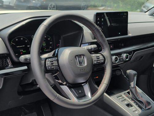 Platinum White Pearl 2026 Honda CR-V Hybrid Sport Touring AWD