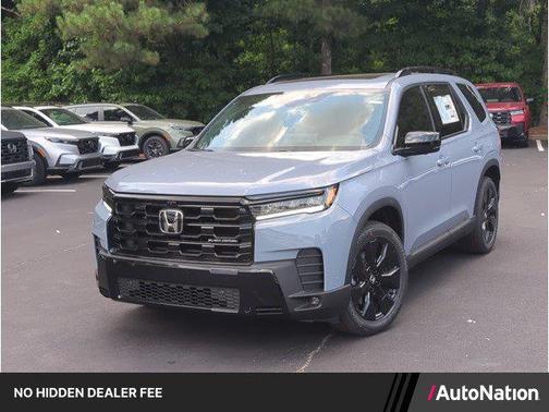 Sonic Gray Pearl 2026 Honda Pilot Black Edition