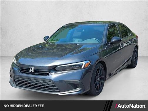 Meteorite Gray Metallic 2024 Honda Civic Sport