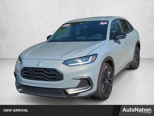 Urban Gray Pearl 2024 Honda HR-V AWD Sport