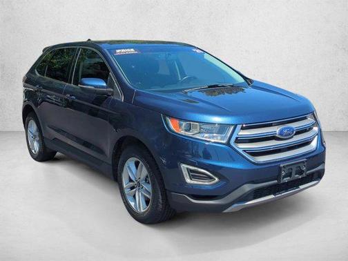 Blue Jeans Metallic 2017 Ford Edge SEL