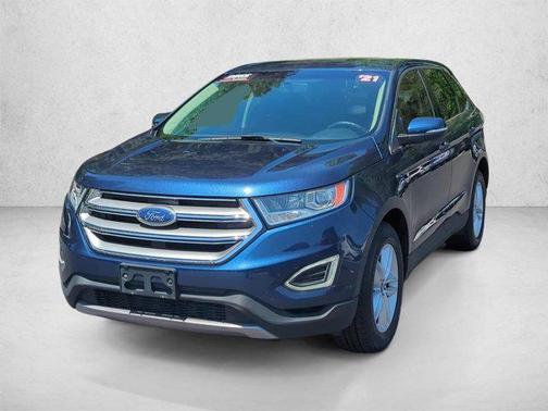 Blue Jeans Metallic 2017 Ford Edge SEL