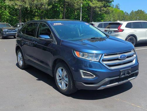 Blue Jeans Metallic 2017 Ford Edge SEL