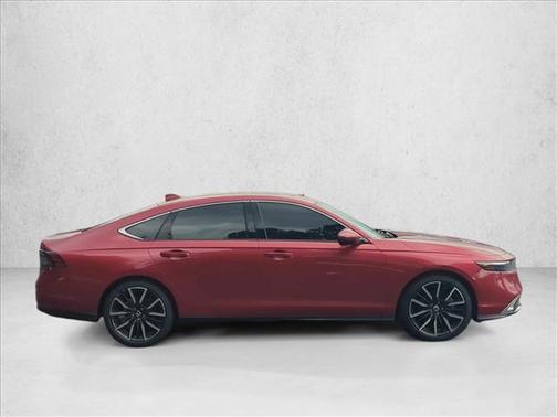 Radiant Red Metallic 2024 Honda Accord Hybrid Touring