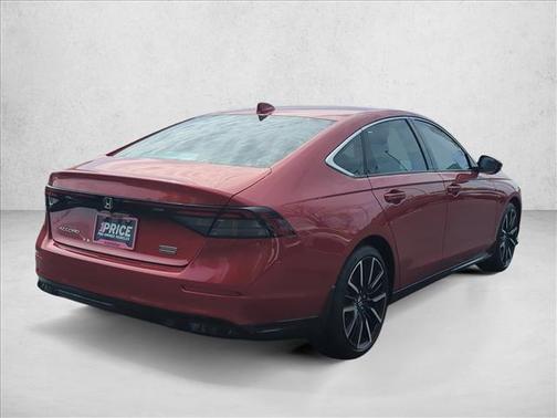 Radiant Red Metallic 2024 Honda Accord Hybrid Touring