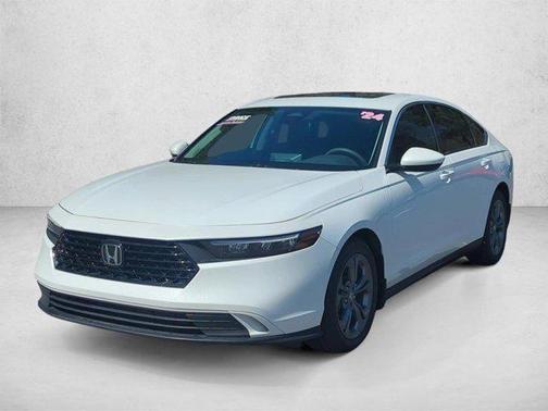 Solar Silver Metallic 2024 Honda Accord EX