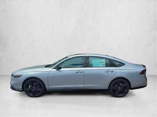 Solar Silver Metallic 2026 Honda Accord Hybrid Sport-L