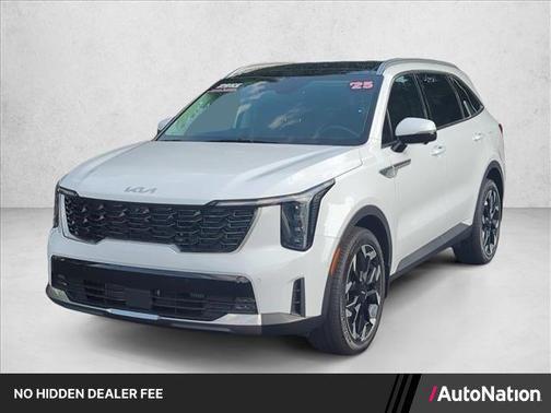Glacial White Pearl 2025 Kia Sorento SX