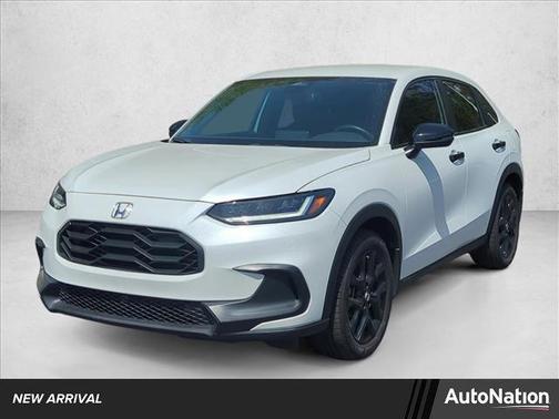 Platinum White Pearl 2023 Honda HR-V 2WD Sport