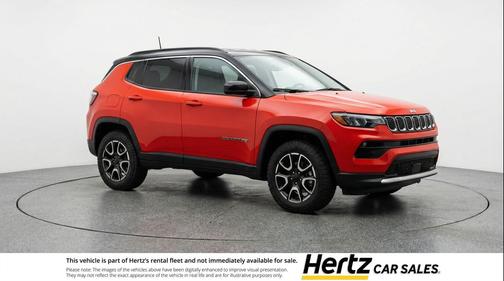Red Hot Pearlcoat 2025 Jeep Compass Trailhawk