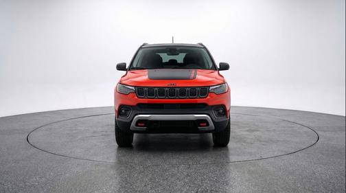 Red Hot Pearlcoat 2025 Jeep Compass Trailhawk