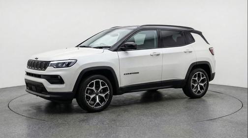 Bright White Clearcoat 2025 Jeep Compass Limited