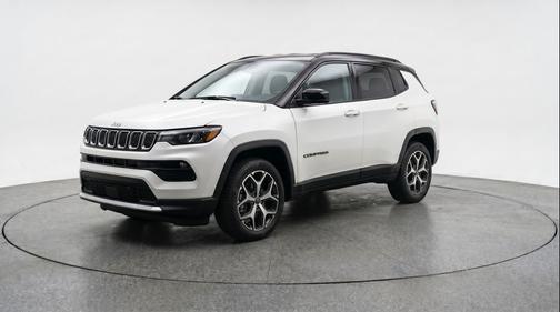Bright White Clearcoat 2025 Jeep Compass Limited
