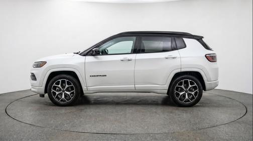 Bright White Clearcoat 2025 Jeep Compass Limited