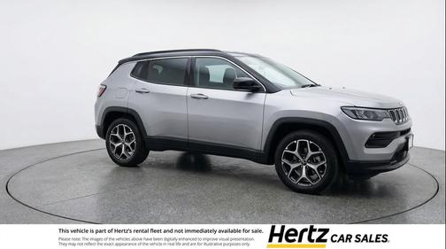 Silver 2025 Jeep Compass Limited