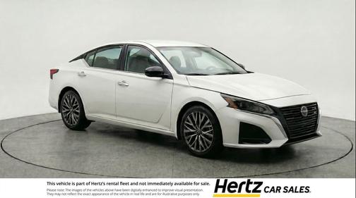 Glacier White 2025 Nissan Altima SV FWD